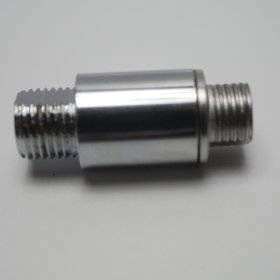Chrome-plated universal head outer M10*6 outer M10*8 13*31 180 degree round head