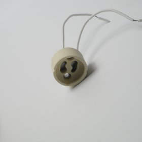 G10 ceramic lamp holder silicone wire