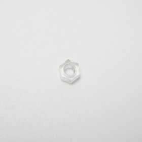 4 mm clear plastic nuts
