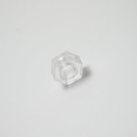 4 mm clear plastic nuts