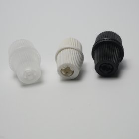 Black and white transparent lock thread buckle bushing nozzle 21*4 two-in-one M10 inner teeth