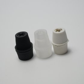 Black and white transparent lock thread buckle bushing nozzle 21*4 two-in-one M10 inner teeth