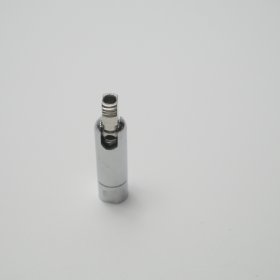 Chrome-plated universal head outer M8*7 outer M8*4 10.5*42 180 degree round head