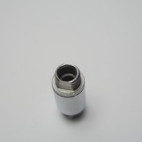 Chrome-plated universal head outer M10*6 outer M10*8 13*31 180 degree round head