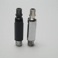 Sand black chrome plated universal head outer M10*10 outer 8*8 13*57