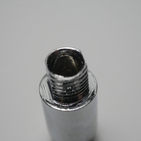 Chrome-plated universal head outer M10*6 outer M10*8 13*31 180 degree round head