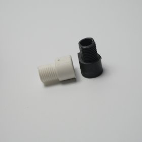 Black and white transparent lock thread buckle bushing nozzle 18.5*14 M10 lateral hole lock thread